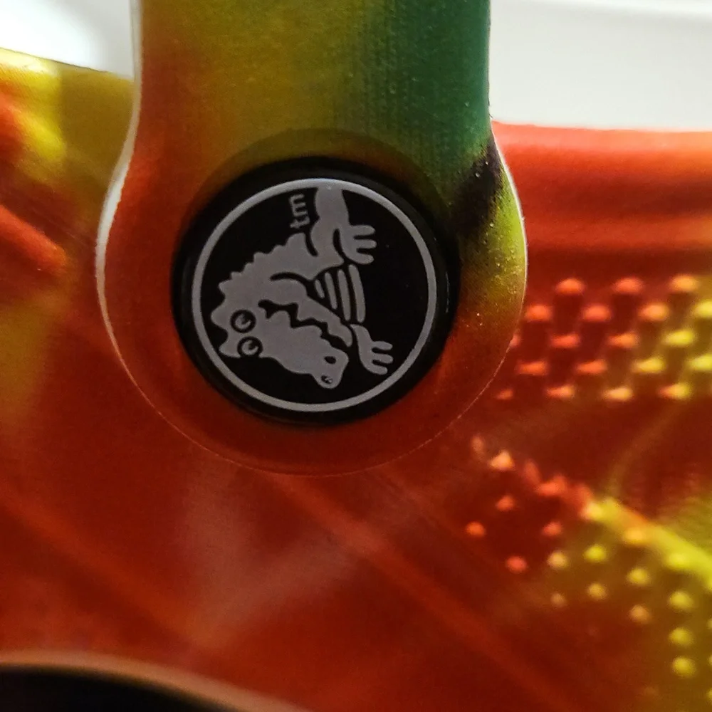 CROCS  Rainbow Tie-Dye Clogs - Picture 4 of 6